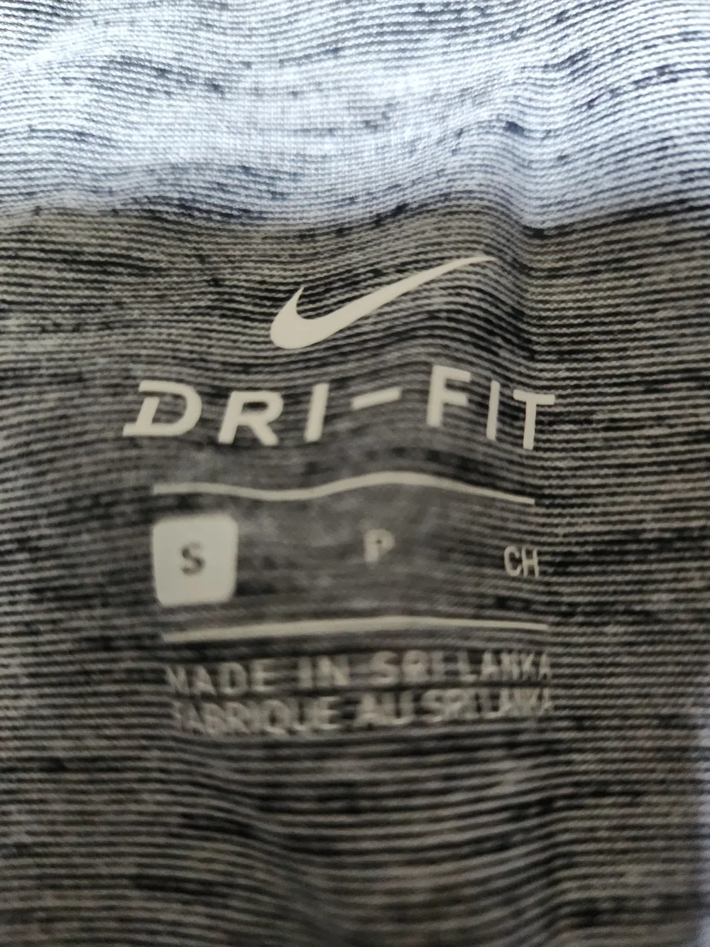 Nike Girls Gray and Black Panel Leggings
